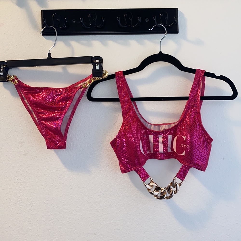 Chic Nyc Chain Bikini set